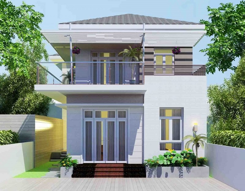 Mẫu thiết kế nhà 2 tầng