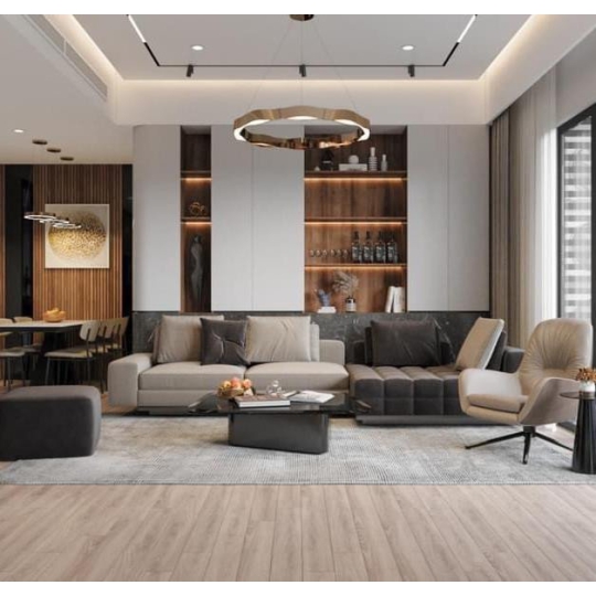 NỘI THẤT PHONG CÁCH HIỆN ĐẠI VÀ BÁN CỔ ĐIỂN