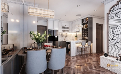 NỘI THẤT PHONG CÁCH HIỆN ĐẠI VÀ BÁN CỔ ĐIỂN